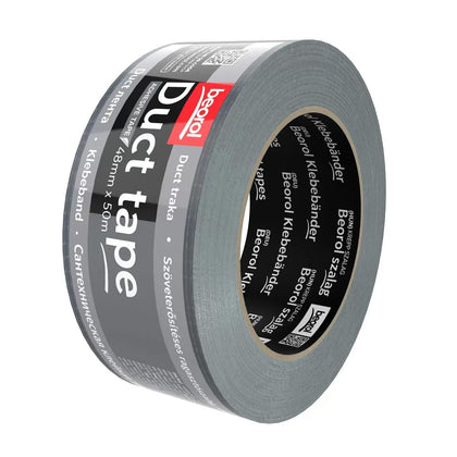 Banda adeziva profesionala, Duct Tape BEOROL gri  48 mm  50 M