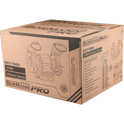 Polizor de banc Bormann Pro 370w,150x25mm, model BDT1526