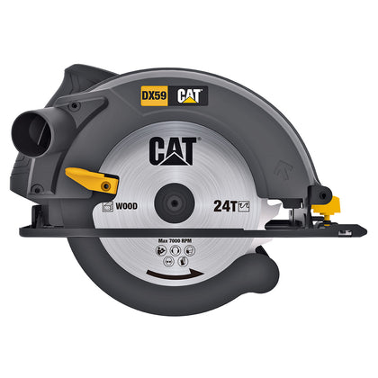 Fierastrau circular CAT, 1400W, 185MM, Model DX59