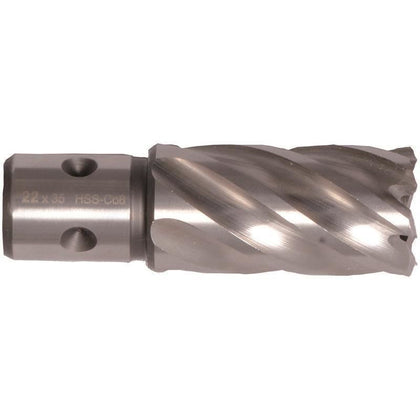 Burghiu tip carota pentru metal PROJAHN HSS-CO 8 % 16,0 mm, adancime 35,0 mm, QUICKIN