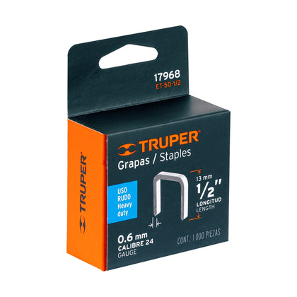 Capse 13 mm, pentru modelul ET-50, 1000 buc, TRUPER