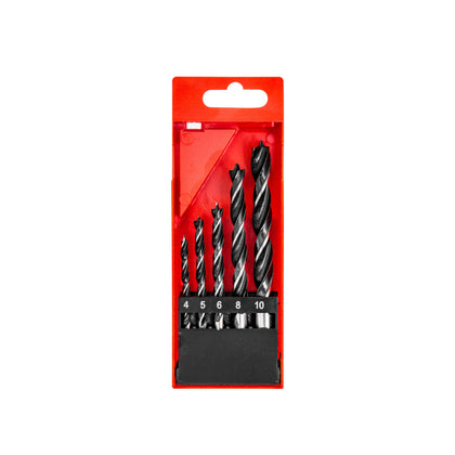 Set burghie pentru lemn BEOROL - 5 buc,  4 mm - 12 mm