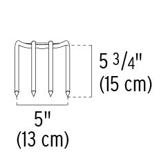 Cultivator cu 4 coarne, cu coada din lemn de 137 cm Truper