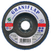 Disc lamelar GRANIFLIP CU GRANULE DIN ZIRCONIU 125x22,23  Z60