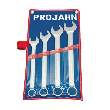 Set de chei fixe si inelare combinate PROJAHN metrice 24-32 mm 4 buc/set