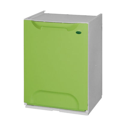 Cos de gunoi modular ArtPlast Eco-Logico interior 340x290x470 pentru colectare selectiva deseuri culoare: verde