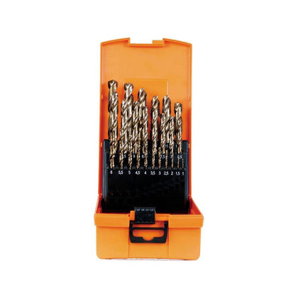 Set burghie metal elicoidale PROJAHN, HSS-Co5% DIN 338 Typ N ECO, 1-13mm, 25 buc/set - sculeshop